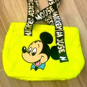 Mickey Mouse Plush Tote Bag